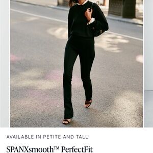 SPANX Black Boot Cut Pants